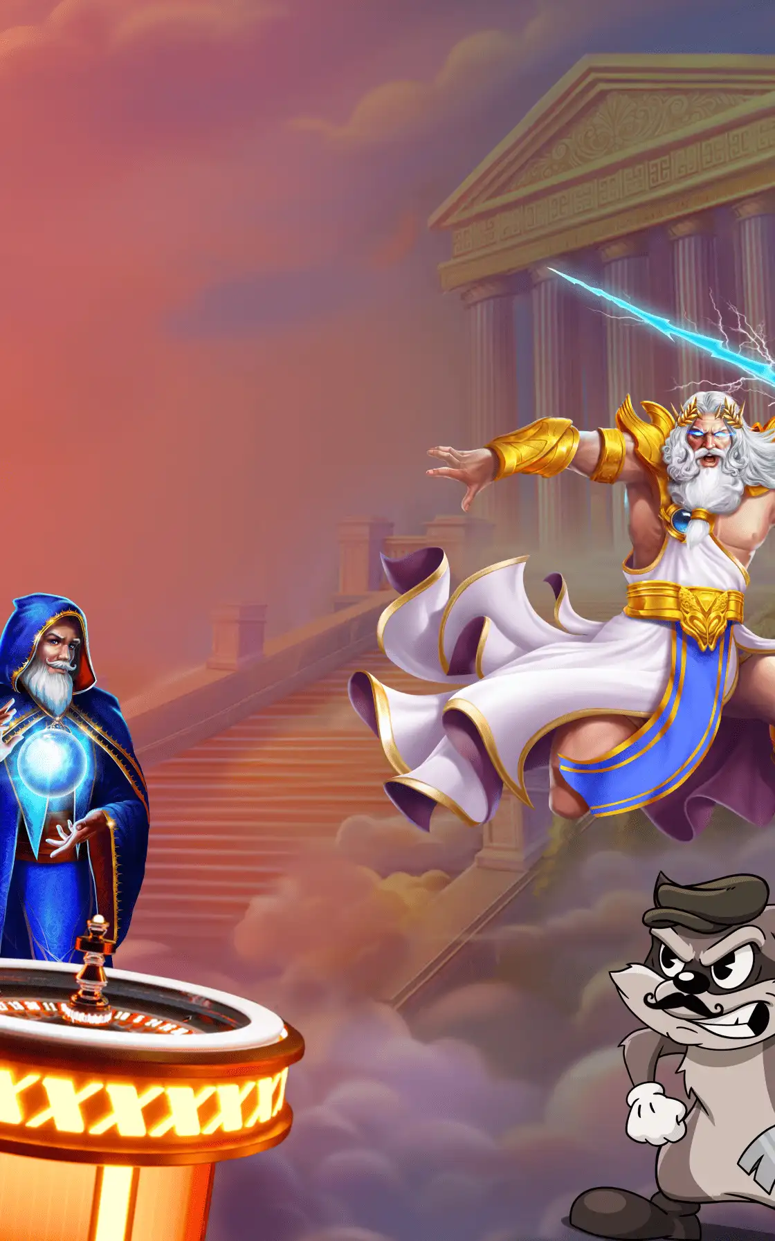 Banner casino pause and play