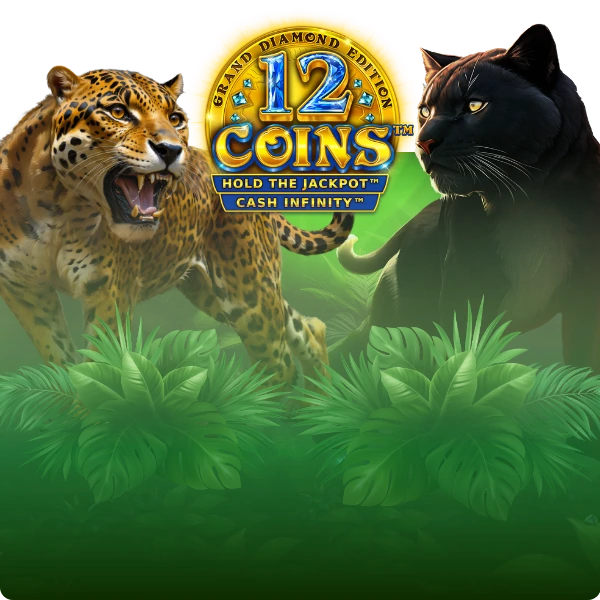 Wazdan en Casino con Mighty Wild Panther y 12 Coins Grand Diamond