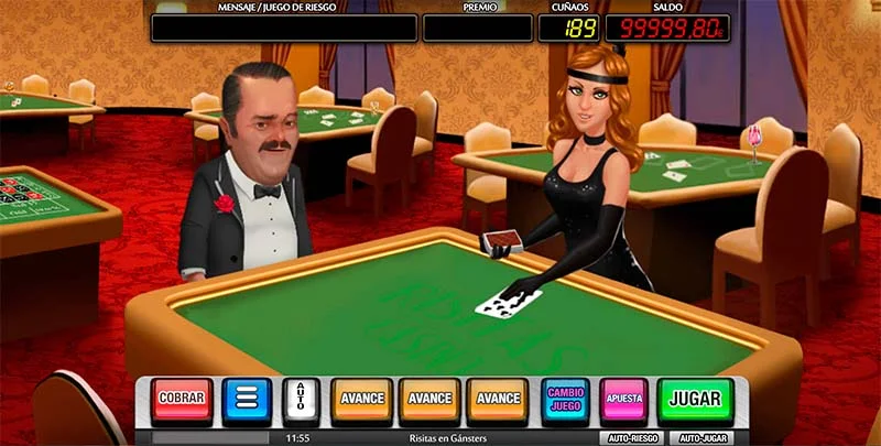 Minijuegos el risitas en gansters