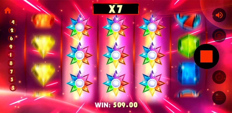 Pantalla juego starburst XXXtreme