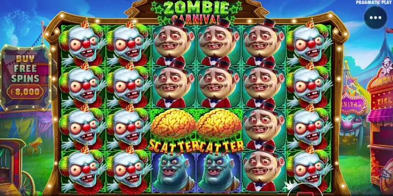 Características especiales de la Slot Zombie Carnival