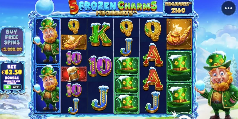 ¿Cómo jugar a 5 Frozen Charms Megaways?
