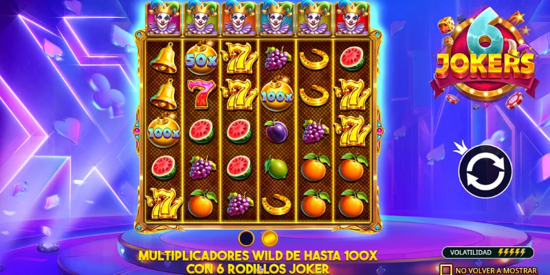 Como jugar a 6 Jokers Slot