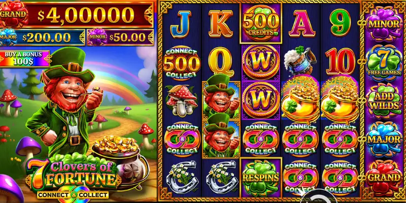 ¿Cómo jugar a 7 Clovers of Fortune?