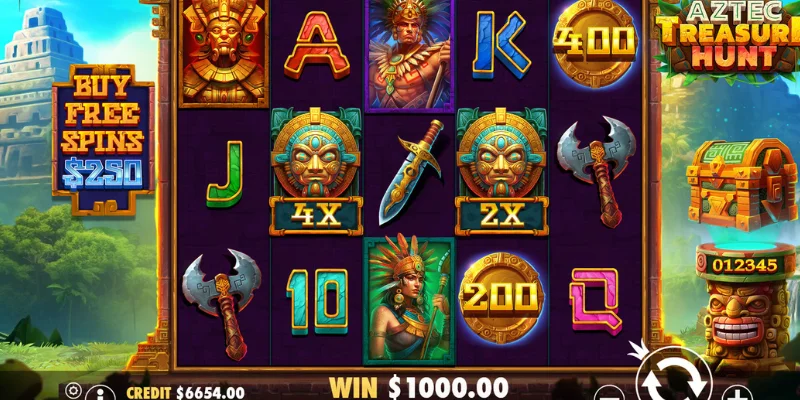 ¿Cómo jugar a Aztec Treasure Hunt?