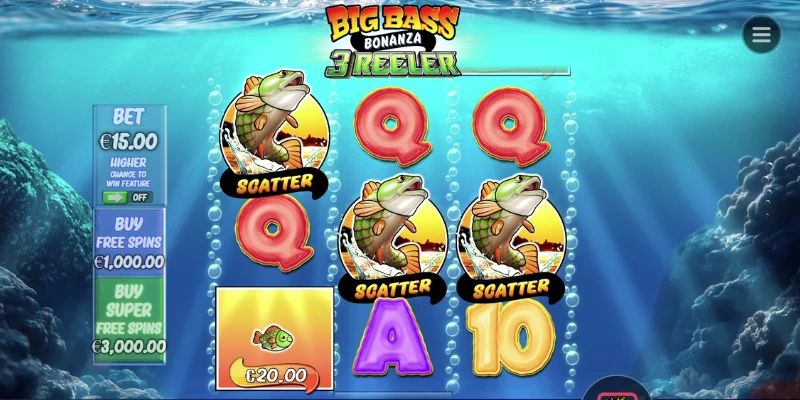 ¿Cómo jugar a Big Bass Bonanza 3 Reeler?