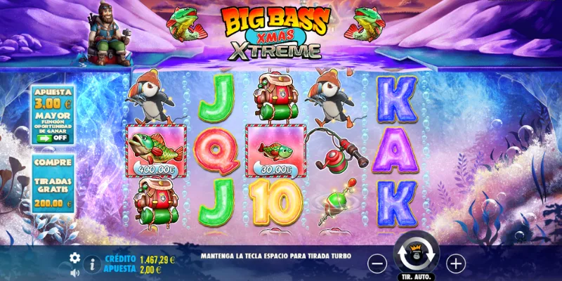 ¿Cómo jugar a Big Bass Xmas Xtreme?