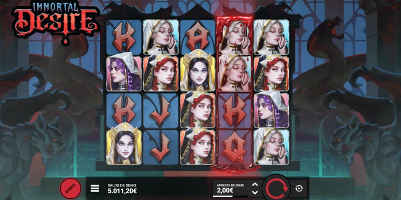 ¿Cómo Jugar a Immortal Desire en Casino Pause and Play?
