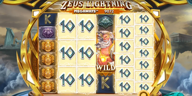 Funciones especiales y bonificaciones de Zeus Lightning Megaways