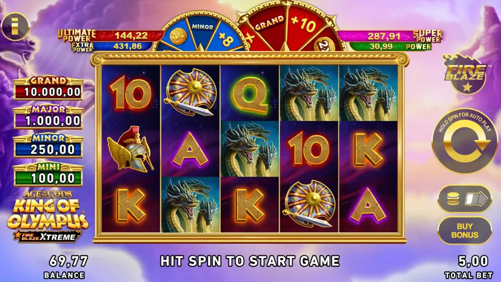como jugar age of the gods king of olympus fire blaze xtreme