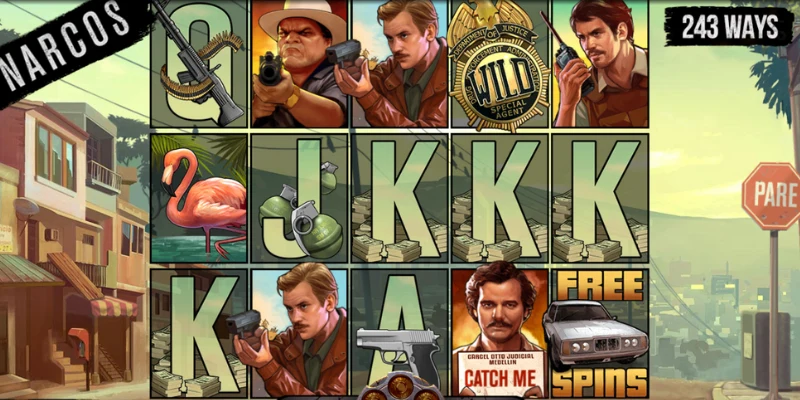 ¿Como jugar al slot Narcos?