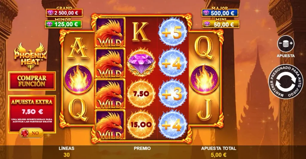 como jugar phoenix heat