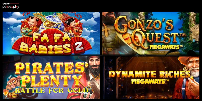Explora el catálogo de Red Tiger Gaming en Casino Pause and Play