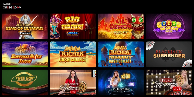 Explora en nuestro casino el catálogo de Playtech