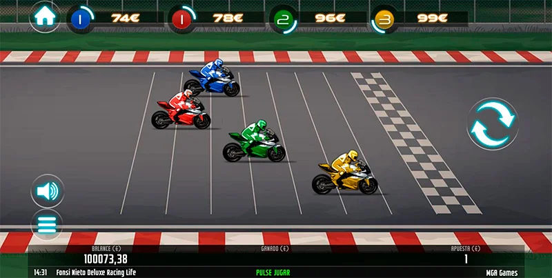 fonsi nieto deluxe racing life minijuegos tragaperras online