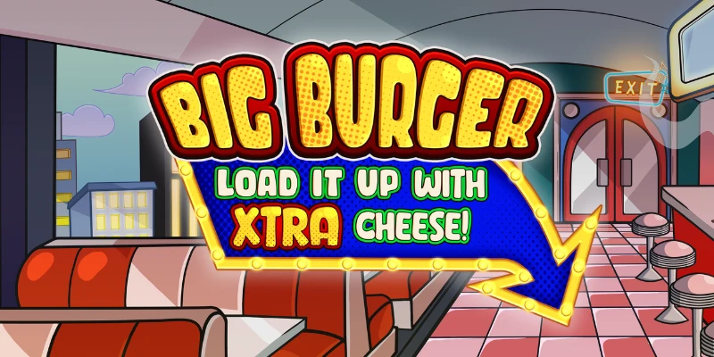 ¡Juega gratis Big Burger Load it up with Xtra cheese en la versión demo!