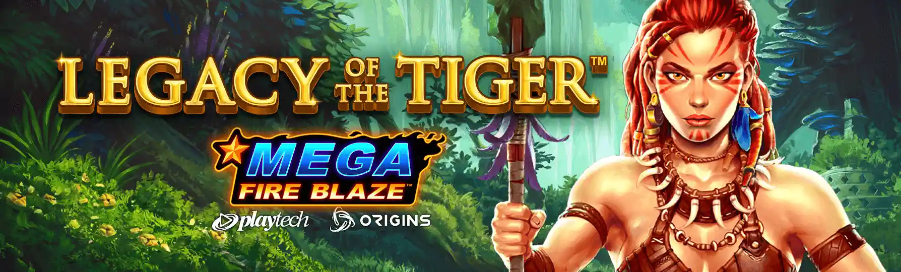 Juega gratis Mega Fire Blaze Legacy of the Tiger en la versión demo