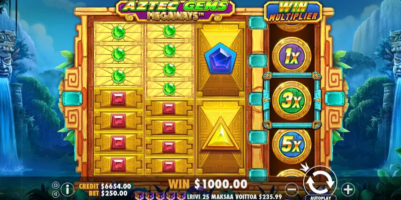 Juegos parecidos a Aztec Gems Megaways