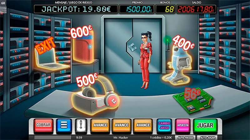 minijuegos bonos mr hacker