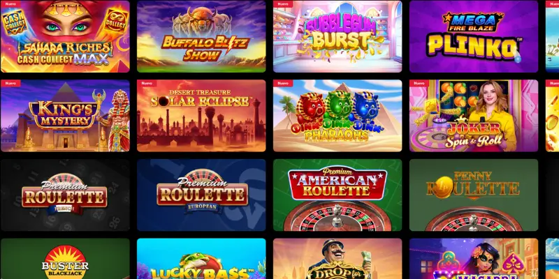 Otros juegos de Playtech