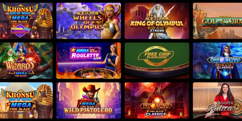 Otros juegos de Playtech