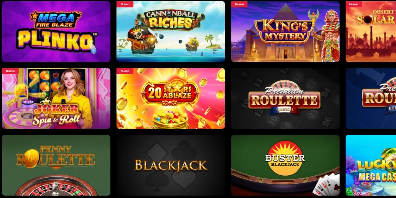 Otros juegos de Playtech