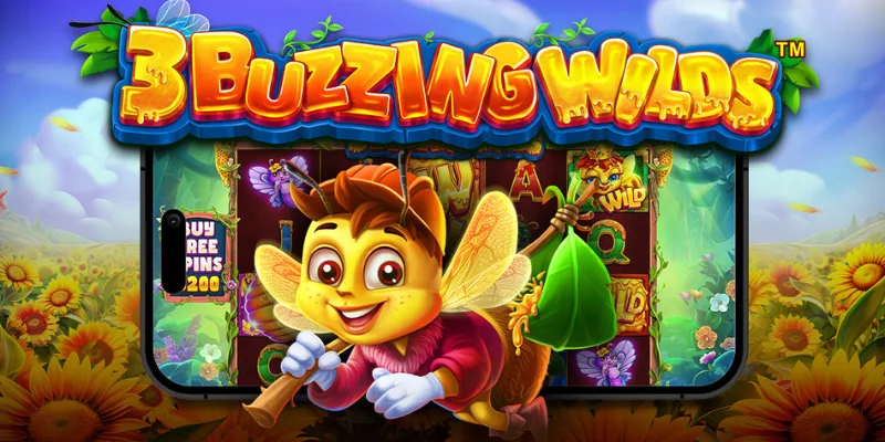 Prueba gratis 3 Buzzing Wilds en Casino Pause and Play