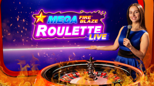 Mega Fire Blaze Roulette Live